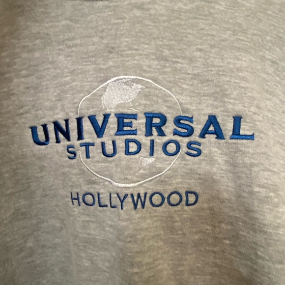 Vintage Universal Studios Amusement Park Hollywood CA Gray Men’s L Hoodie - Picture 2 of 5